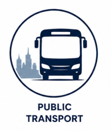Public transport vehicle parts
